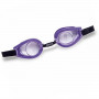 Детские очки для плавания Intex 55602, размер S (3+), обхват головы ≈ 48-52 см, фиолетовые
