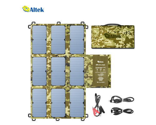 Портативний розкладний зарядний пристрій ALTEK ALT-63 Military