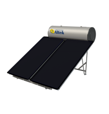 Система сонячного нагріву води з пласким колектором та баком АLBA 300 IP