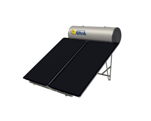 Система сонячного нагріву води з пласким колектором та баком АLBA 300 IP