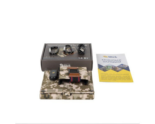 Портативний розкладний зарядний пристрій ALTEK ALT-14 Military