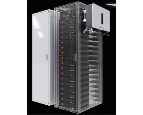 Сонячна гібридна комерційна станція Stromherz S-50K-3Р-40А-ESS-UA 23,04кВт (Базовий комплект АКБ)