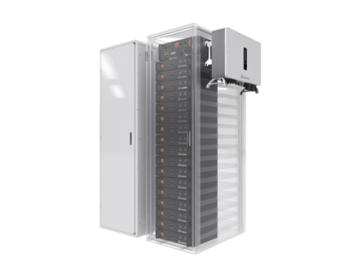 Сонячна гібридна комерційна станція  Stromherz  S-50K-3Р-40А-ESS-UA (GEN3) 65,28 кВт (Максимальний комплект АКБ)