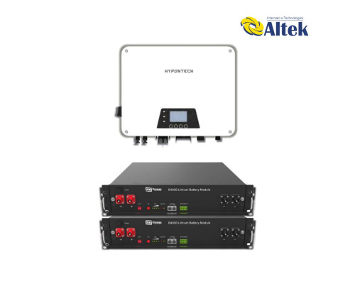 Гібридна станція Hypontech HES-3680 3,68KW, Dyness B4850, 48V – 2.4 кВт (2 шт.)