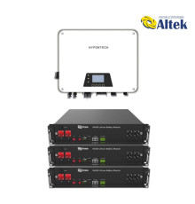 Гібридна станція Hypontech HES-3680 3,68KW, Dyness B4850, 48V – 2.4 кВт (3 шт.)