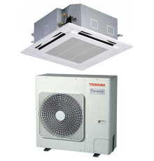 Касетна спліт-система (кондиціонер) Toshiba RAV-RM1401UTP-E / RAV-GM1401AT8P-E / RBC-U31PGP(W)-E