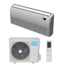 Підлогово-стельова спліт-система (кондиціонер) MIDEA DCInverter ERP 4.0 R32  MUE-24HRFNX-QR/MOU1-24HFN8-QR