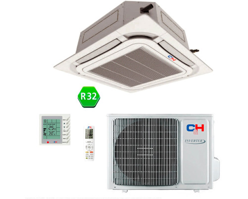 Касетна інверторна спліт-система (кондиціонер) Cooper&Hunter Nordic R32 CH-IC035RK/CH-IU035RK