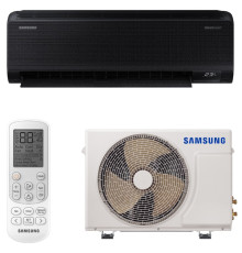 Інверторна настінна спліт-система (кондиціонер) Samsung GEO Wind Free Mass Wi-Fi (Black Diamond) AR18BXFAMWKNUABDK