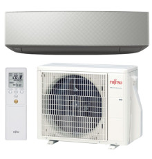 Інверторна настінна спліт-система (кондиціонер) Fujitsu Design Silver ASYG14KETE-B/AOYG14KETA