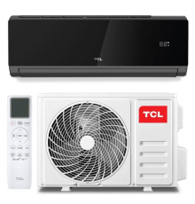 Інверторна настінна спліт-система (кондиціонер) TCL TAC-24CHSD/XA82IN Black Inverter R32 Wi-Fi