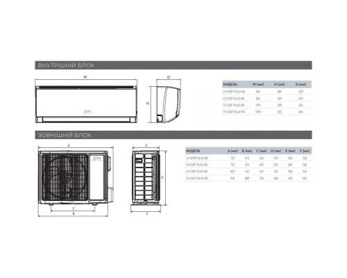 Економічний та енергоефективний кондиціонер Cooper&Hunter Arctic Inverter NG
