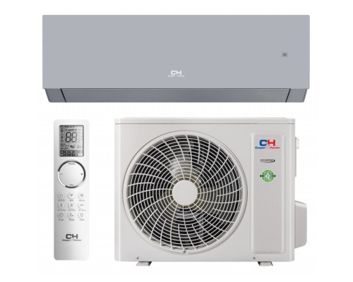 Настінна спліт-система (кондиціонер) Cooper&Hunter MAJESTY (SILVER) CH-S24FTXAM-SC