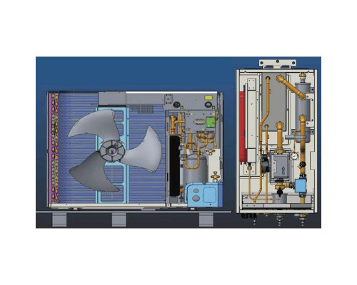 Тепловий насос повітря-вода Gree Versati III GRS-CQ12.0Pd/NhH-M