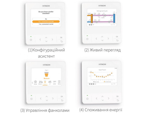 Тепловий насос повітря-вода Hitachi Yutaki S RWM-10.0N1E / RAS-10WHNPE (24 кВт)