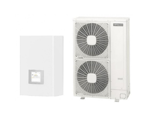 Тепловий насос повітря-вода Hitachi Yutaki S RWM-6.0N1E / RAS-6WHNPE (16 кВт)