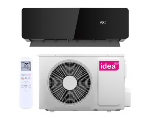 Інверторна настінна спліт-система (кондиціонер) IdeaPro Artist Black IPA-12HRART-FN8