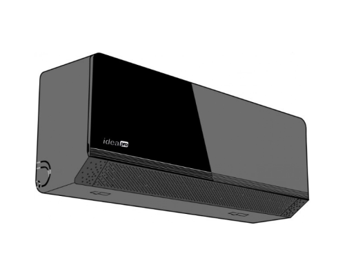 Інверторна настінна спліт-система (кондиціонер) IdeaPro Breeze Black IPA-12HRM-FN8