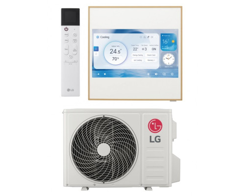 Інверторна настінна спліт-система (кондиціонер) LG Artcool Gallery Premium (LCD) A09GA2