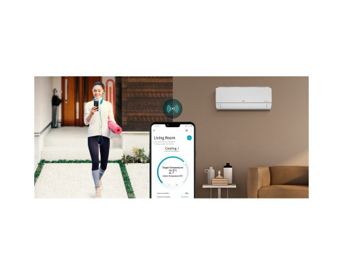 Інверторна настінна спліт-система (кондиціонер) LG Standart Plus PC09SQ