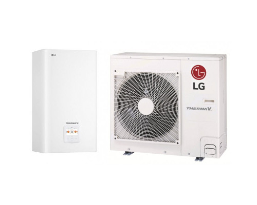 Тепловий насос повітря-вода LG Therma V 9 кВт HU091MR.U44 / HN091MR.NK5