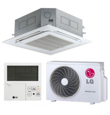 Касетна спліт-система (кондиціонер) LG Ultra Inverter R32 CT12R/UU12WR/PT-QCHW0