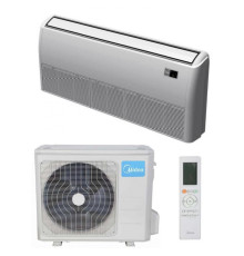 Підлогово-стельова спліт-система (кондиціонер) MIDEA DCInverter ERP 4.0 R32  MUE-18HRFNX-QR/MOU1-18HFN8-QR