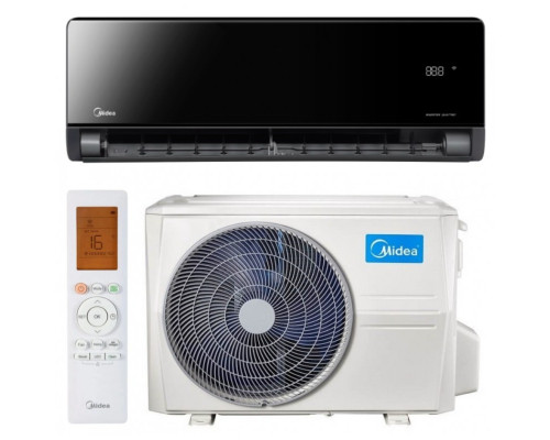 Інверторна настінна спліт-система (кондиціонер) MIDEA Penrose Air MSXT-09HRFN8-BLACK-I/MSXT-09HRFN8-BLACK-O