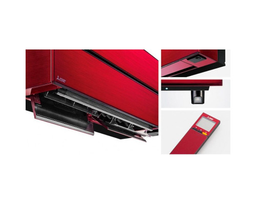 Інверторна настінна спліт-система (кондиціонер) Mitsubishi Electric Premium ZUBADAN MSZ-LN25VGR/MUZ-LN25VGHZ