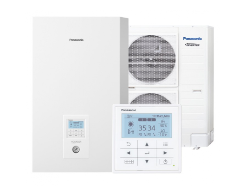 Тепловий насос повітря-вода Panasonic Aquarea High Performance "H" KIT-WC07J3E5 (WH-UD07JE5/WH-SDC0709J3E5)