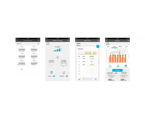 Інверторна настінна спліт-система (кондиціонер) Panasonic Super Compact CS-TZ20ZKEW/CU-TZ20ZKE