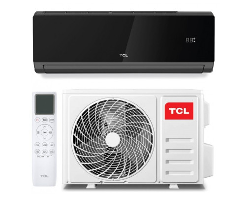 Інверторна настінна спліт-система (кондиціонер) TCL TAC-18CHSD/XA82IN Black Inverter R32 Wi-Fi