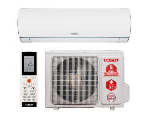 Інверторна настінна спліт-система (кондиціонер) TOSOT Lyra Two Stage GV-18W2S