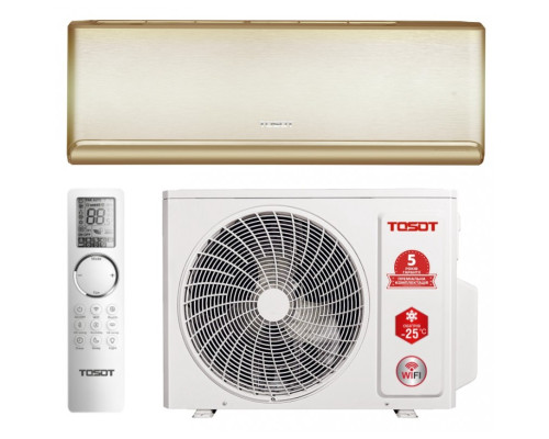 Інверторна настінна спліт-система (кондиціонер) TOSOT Naomi Golden Noble GD-12RG