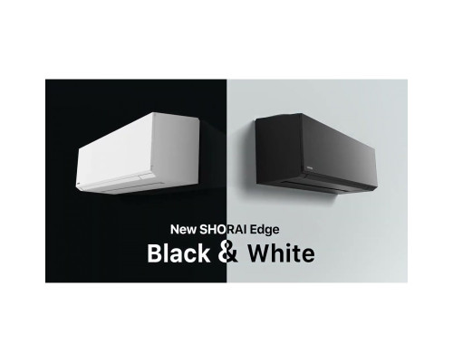 Внутрішній настінний блок кондиціонера Toshiba Shorai Edge Black RAS-B10G3KVSGB-E