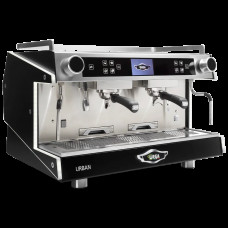 Wega URBAN EVD/2 NERO OPACO - мультибойлерная двухпостовая кофеварка
