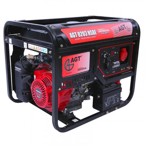 Генератор бензиновый AGT 8203 HSBE TTL Генератор бензиновый AGT 8203 HSBE TTL