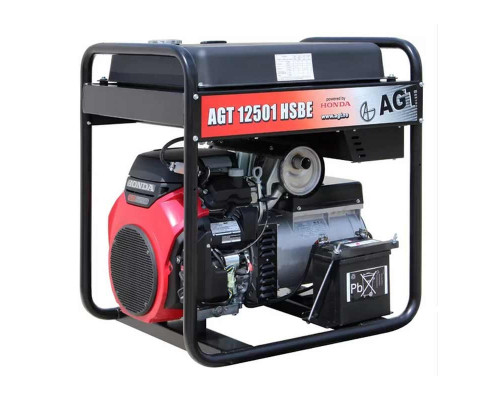 Генератор бензиновий AGT 12501 HSBE R45