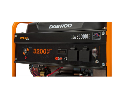 Генератор Daewoo GDA 3500 DFE