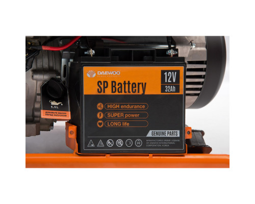 Генератор бензиновий Daewoo GDA 7500 Е-3