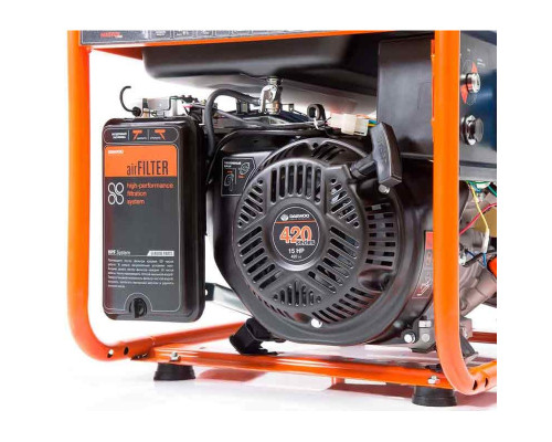 Генератор бензиновий Daewoo GDA 7500DPE-3