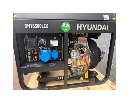 Генератор дизельний Hyundai DHY 8500LEK
