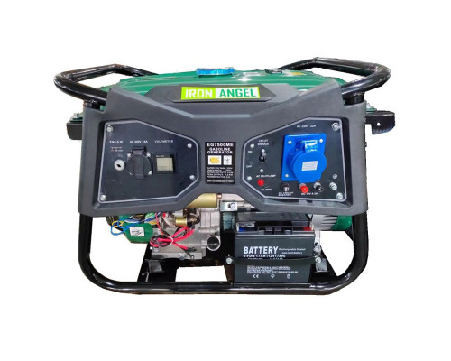 Генератор бензиновий Iron Angel EG 7500 ME