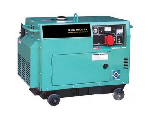 Генератор дизельний KJ Power KDE 6500 T3