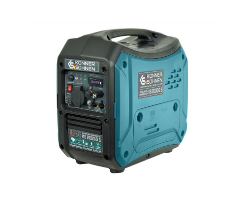 Двохпаливний генератор газ-бензин Konner&Sohnen KS 2000iG S