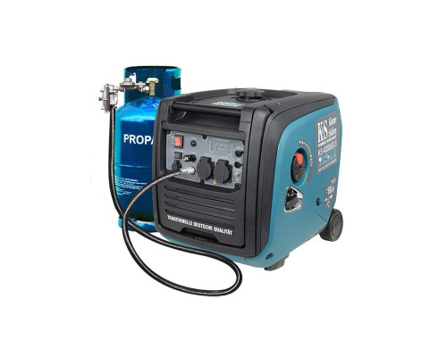 Двохпаливний генератор газ-бензин Konner&Sohnen KS 4000iEG S