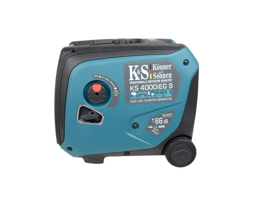 Двохпаливний генератор газ-бензин Konner&Sohnen KS 4000iEG S