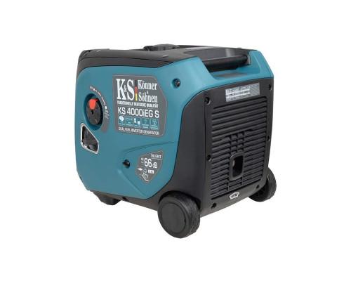 Двохпаливний генератор газ-бензин Konner&Sohnen KS 4000iEG S
