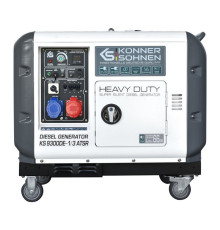Генератор дизельний Konner&Sohnen KS 9300DE-1/3 ATSR SUPER S (Euro V)