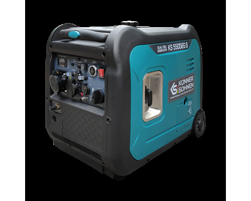 Генератор  iнверторний газобензиновий Konner&Sohnen KS 5500iEG S